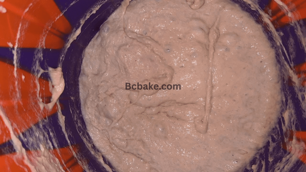 Mixed puff puff ingredients
