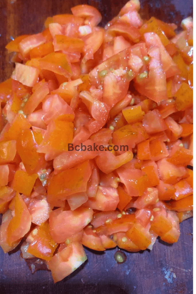 Sliced fresh tomatoes