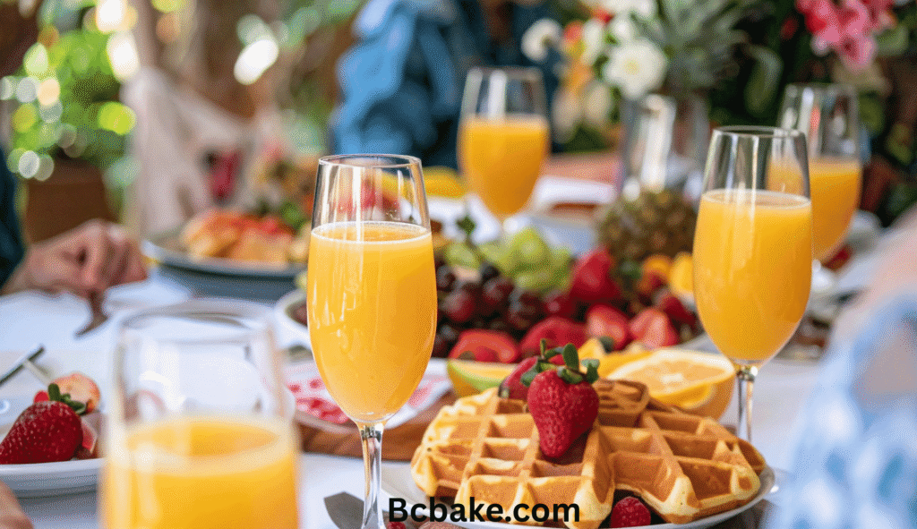 Brunch menu