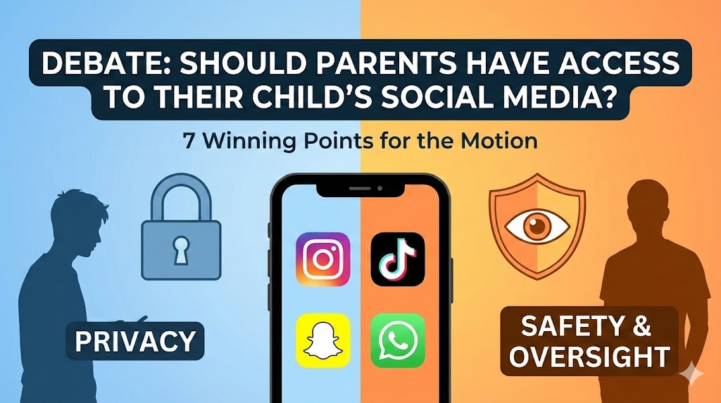 Should Parents Have Access to Their Child's Social Media