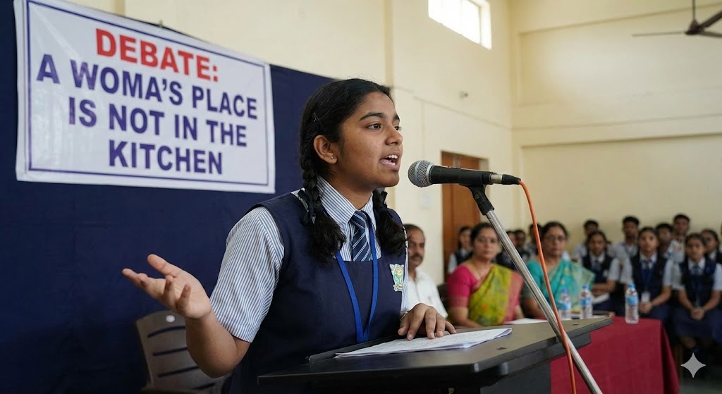 A Woman's Place Is Not in the Kitchen