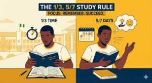 The 1/3, 5/7 Study Rule