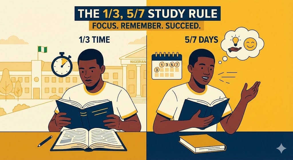 The 1/3, 5/7 Study Rule