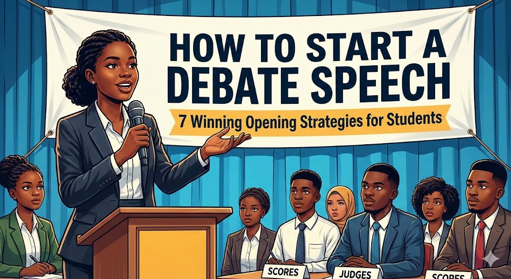 How to Start a Debate Speech