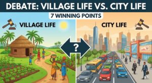 Village Life is Better Than City Life