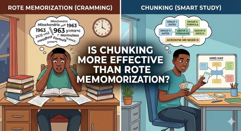 Is Chunking More Effective Than Rote Memorization?
