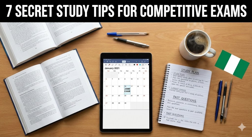 7 Secret Study Tips for Competitive Exams