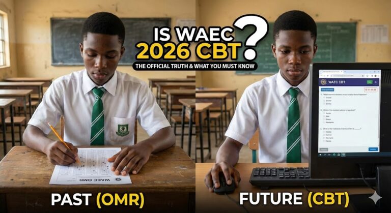 Is WAEC 2026 CBT? Here is the Honest Situation Is WAEC 2026 CBT? I know this question is flying around your WhatsApp groups and school corridors right now. The panic is real. You've spent years practicing with past questions on paper, shading customized OMR sheets with your HB pencil. Now, suddenly, you hear rumors that everything is going digital. Here is the honest truth: It depends on which WAEC you are writing. The West African Examinations Council (WAEC) has officially adopted Computer Based Tests (CBT), but the implementation isn't the same for everyone yet. If you don't understand the difference, you might prepare the wrong way. Let me break down exactly what is happening for the 2026 exams so you don't get caught off guard. The Difference: School Candidates vs. Private Candidates This is where most students get confused. WAEC runs two major exams, and the rules are different for each. 1. Private Candidates (First & Second Series / GCE) If you are writing the "GCE" (usually in Jan/Feb or Nov/Dec), get ready to face the computer. WAEC has already transitioned these exams to CBT. They started this fully with the 2024 First Series. So, if you are registering for the private exam, you won't be seeing much paper. The Objective section is fully computerized. 2. School Candidates (May/June) This is the big one. The exam you write in your uniform at your secondary school. Is this one CBT for 2026? As of now, WAEC is using a Hybrid Mode for school candidates. What does that mean? It means the Objective (multiple choice) questions might be CBT in centers that are equipped for it, while the Essay (Theory) and Practical papers will likely remain pen-and-paper for now. However, things change fast. Just like we discussed regarding the price of JAMB form 2026 and registration guide, examination bodies in Nigeria are moving digital to stop malpractice. You need to be ready for anything. Why Is WAEC Switching to CBT? You might be thinking, "Why stress us? Why not leave it the way it was?" I get the frustration. But let's be real. We all know the issues with "miracle centers" and question leakage. The goal of introducing CBT is to sanitize the system. It’s the same reason JAMB went full digital years ago. Speaking of JAMB, if you are struggling with your profile creation, you should check out how to generate your profile code for JAMB so you don't have issues on that front too. How to Prepare if You Face a Computer Okay, stop shaking. Even if you walk into the exam hall and see a desktop computer, it’s not the end of the world. Actually, it might be an advantage. 1. Master the Mouse You don't need to be a tech wizard. You just need to know how to click. If you have a laptop at home or can visit a café, practice answering questions on a screen. Speed matters. 2. Time Management is Different On paper, you can flip back and forth easily. On a screen, you need to watch the timer ticking in the corner. It adds psychological pressure. 3. Don't Abandon Your Books Whether it’s a screen or paper, the questions come from the same syllabus. The computer doesn't change the Biology definitions. You still need to study hard. For specifically difficult subjects, you can use our guide on the JAMB syllabus 2026 for Biology and topics you must read. The same topics usually apply to WAEC. Common Mistakes Students Make About CBT I've seen smart students fail not because they didn't read, but because they believed the wrong things. Mistake #1: "CBT is harder." False. It's actually faster. You don't waste time shading circles. You click and move. Mistake #2: "The system will crash and I will lose my marks." This is a valid fear in Nigeria. Lights go off. Systems hang. But WAEC (and JAMB) servers save your work automatically. If a system goes off, you usually continue exactly where you stopped once power is restored. Does This Affect Your Results? Ideally, CBT should make releasing results faster. Instead of waiting months for scripts to be marked manually, the computers grade the objectives instantly. This could mean you get your results earlier, allowing you to meet up with university admission deadlines. For official updates on the CBT transition, always check the WAEC Nigeria Official Website. Also, keep an eye on reputable news sources like The Punch Education Section for announcements. Final Advice Don't let the format of the exam scare you. If you know your book, you know your book. Whether you write with a pen, a pencil, or a mouse, the content in your head is what matters. Focus on covering your syllabus. Stop looking for shortcuts or worrying about the tech. As I always say, hard work is more important than talent when it comes to passing these exams. Is WAEC 2026 CBT? Likely yes for objectives, definitely yes for GCE. Be prepared, stay calm, and you will smash it.