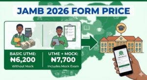 Price of JAMB Form 2026