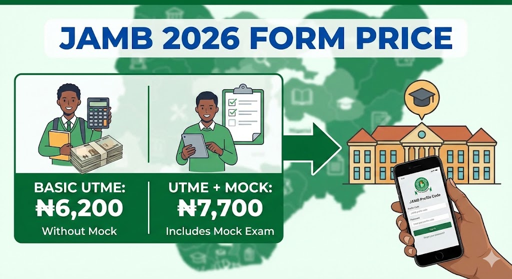 Price of JAMB Form 2026