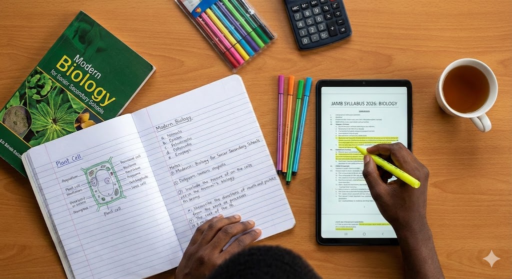 JAMB Syllabus 2026 for Biology